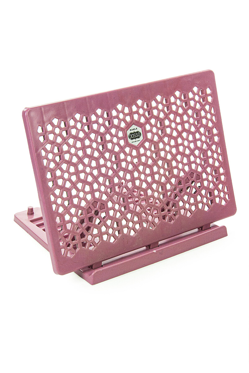 Plastic Lectern - Practical Lectern - Desktop Lectern - Book Reading Stand - Pink - 1