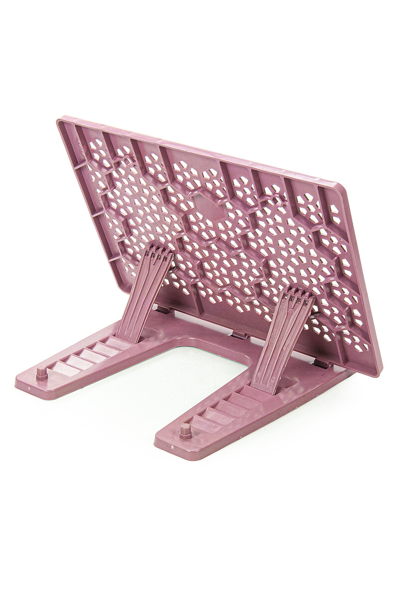 Plastic Lectern - Practical Lectern - Desktop Lectern - Book Reading Stand - Pink - 2