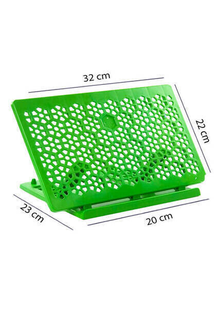 Plastic Rahle - Practical Rahle - Tabletop Rahle - Book Reading Stand - Green Color - 1