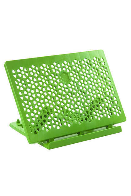 Plastic Rahle - Practical Rahle - Tabletop Rahle - Book Reading Stand - Green Color - 3