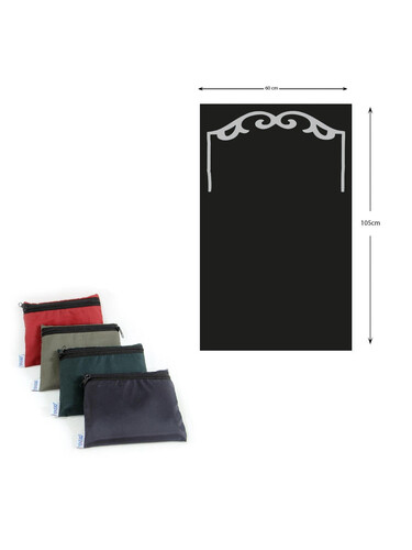 Pocket Prayer Mat - Black - 3