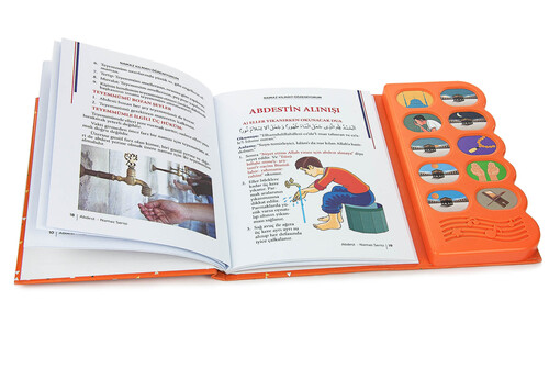 Prayer Teaching Device Picture Book Set Orange - 3