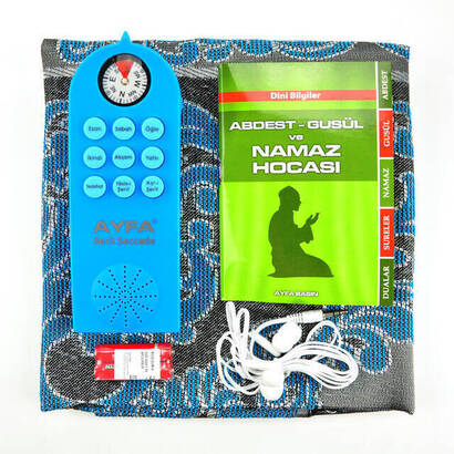 Prayer Prayer Rug - Headphones - With Compass - 6