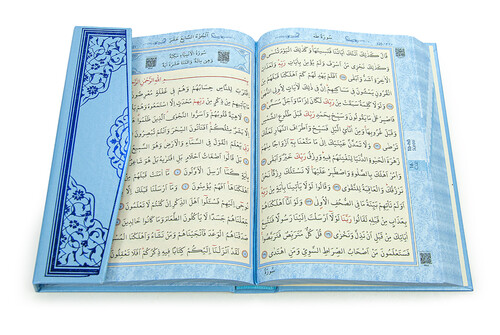 Quran and Prayer Mat Set for Children Blue - 8