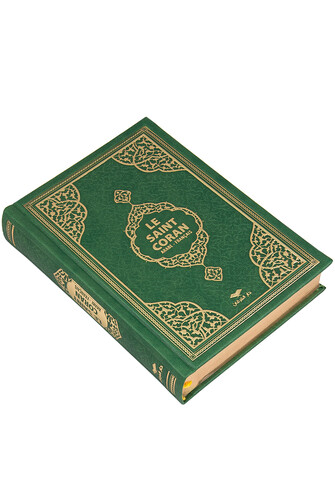 Quran with French Meal - Green - 2