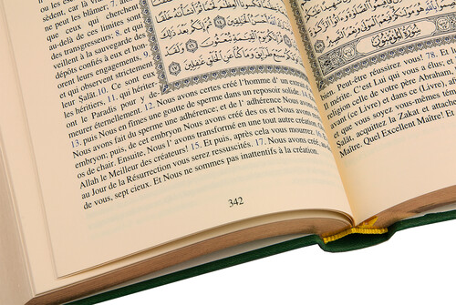 Quran with French Meal - Green - 4