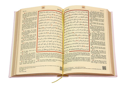 Quran with German Meal - Pink - 4