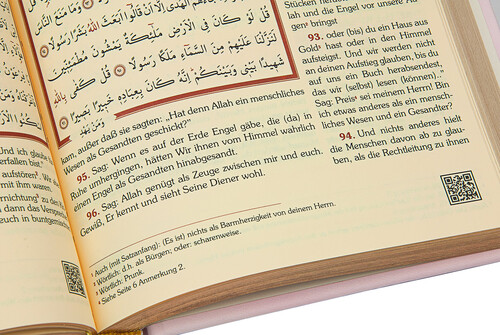 Quran with German Meal - Pink - 6