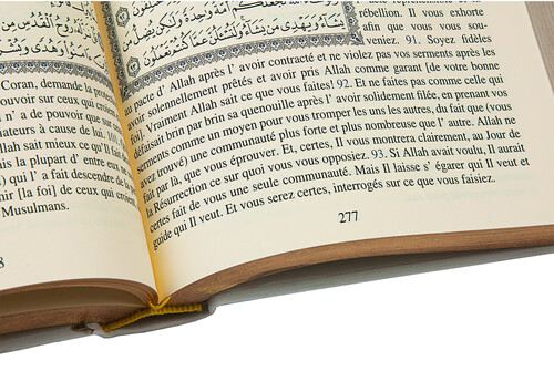 Quran with Meal in French - White - 6