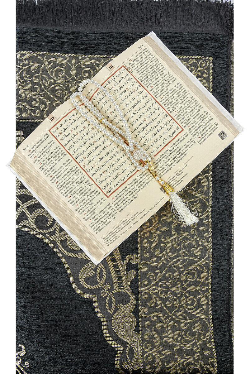 Quran Set with German Meal - White - 2