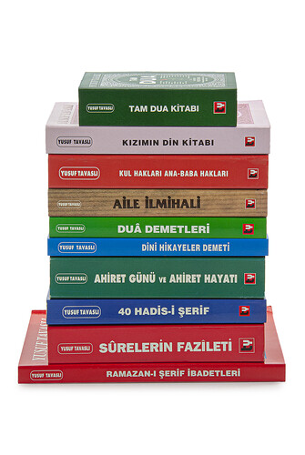 Ramadan Special Yusuf Tavaslı Islamic Religious Information Book Set - 3