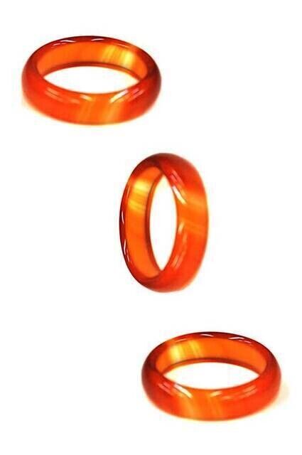 Red Agate Ring (50 Pieces) -6121 - 2