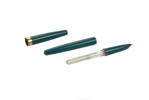 Red Saffron Ink and Green Color Saffron Pen Set - 5