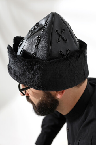 Resurrection Hat - Börk Hat - Black Color - 4