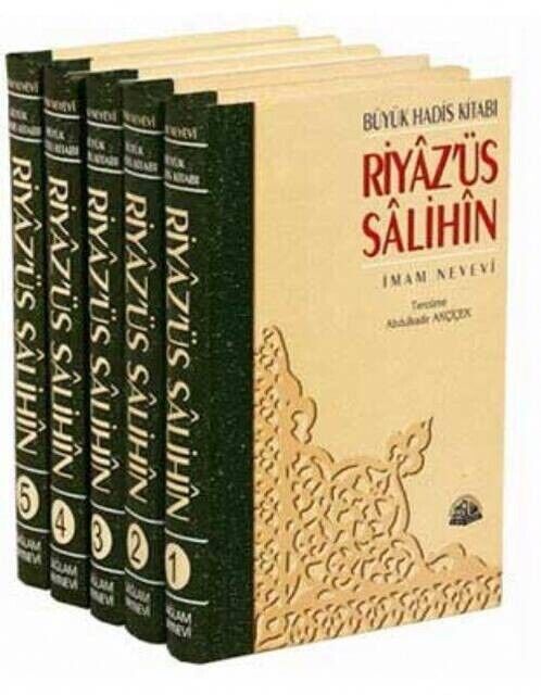 Riyazüs Salihin Büyük Hadis Kitabı - 5 Cilt, Takım-2051 - 1