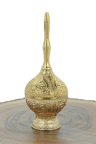 Rose Pot - Rose Water Bottle - Gold - 1