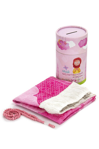 Russian Piggy Bank My Prayer Rug - Pink - 1