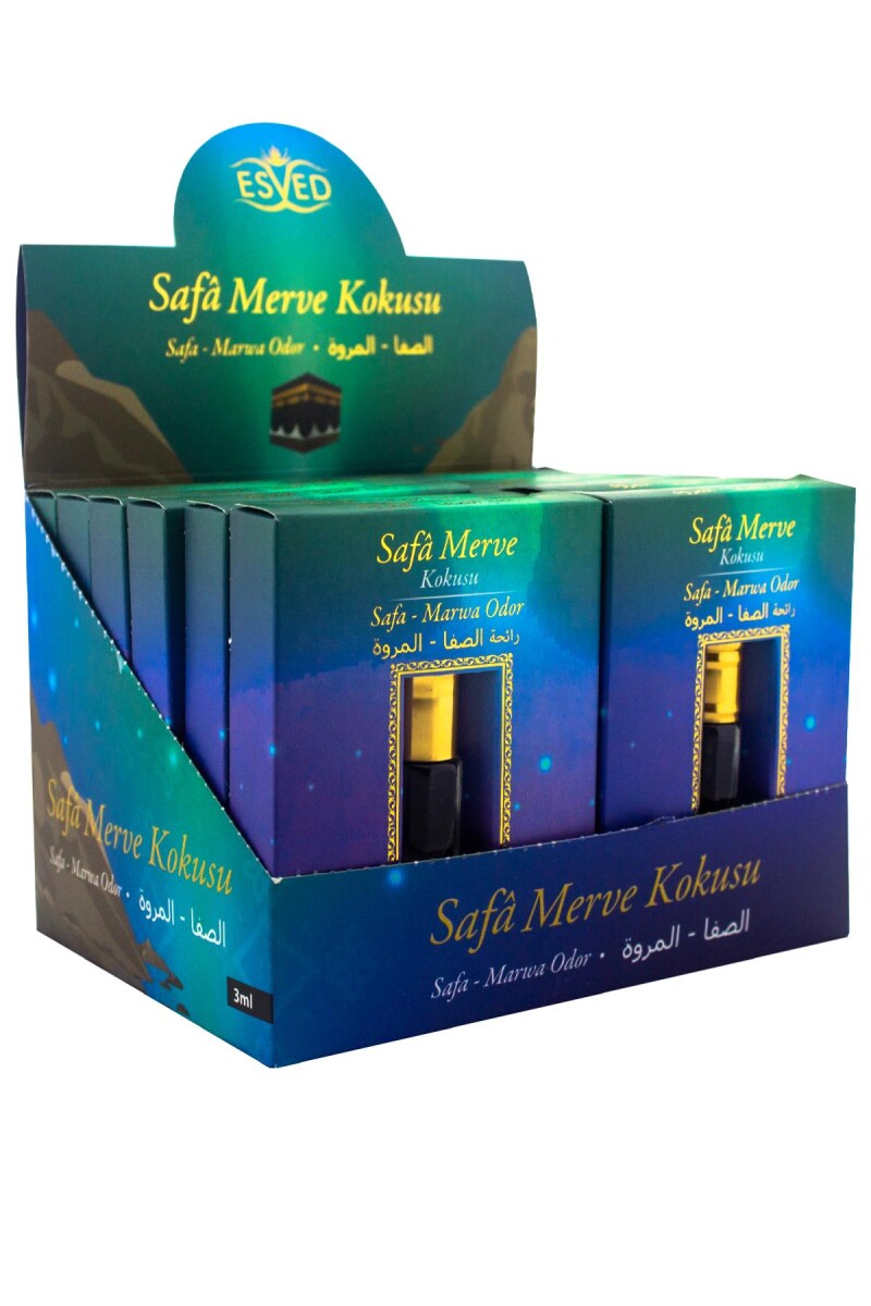 Safa Merve Kokusu Alkolsüz Esans 3ml 12li Paket - 1