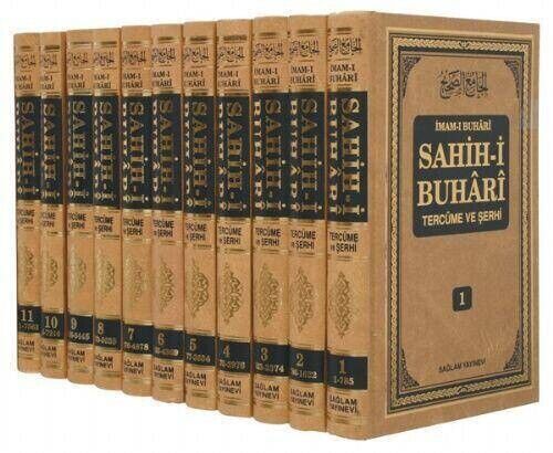 Sahih-i Buhari Translation And Sherhi - 11 Volume Set, 7563 Hadith-1500 - 1