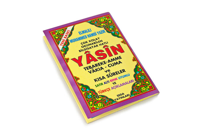 Satır Altı Mealli - Türkçe Açıklamalı Çanta Boy Yasin Kitabı - 3