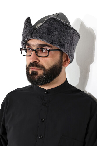 Seljuk Hat - Börk Hat - Gray Color - 2