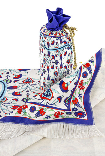 Silk Textured Carrying Bag Prayer Rug IPK04 - 2