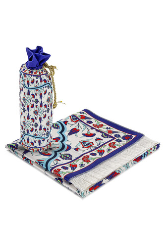 Silk Textured Carrying Bag Prayer Rug IPK04 - 8