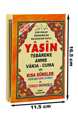 Six Lines of Color Compatible - The Book of Bag Boy Yasin with Turkish Reading - 1