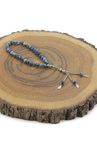 Sodalite Stone Special Boxed 33-Piece Prayer Beads - 4