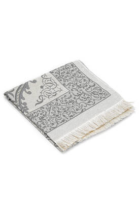 Special Cylinder Boxed Prayer Rug Set Gray - 2