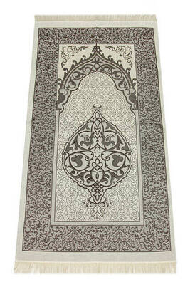 Special Gift Boxed Prayer Rug Rosary Set Black - 7