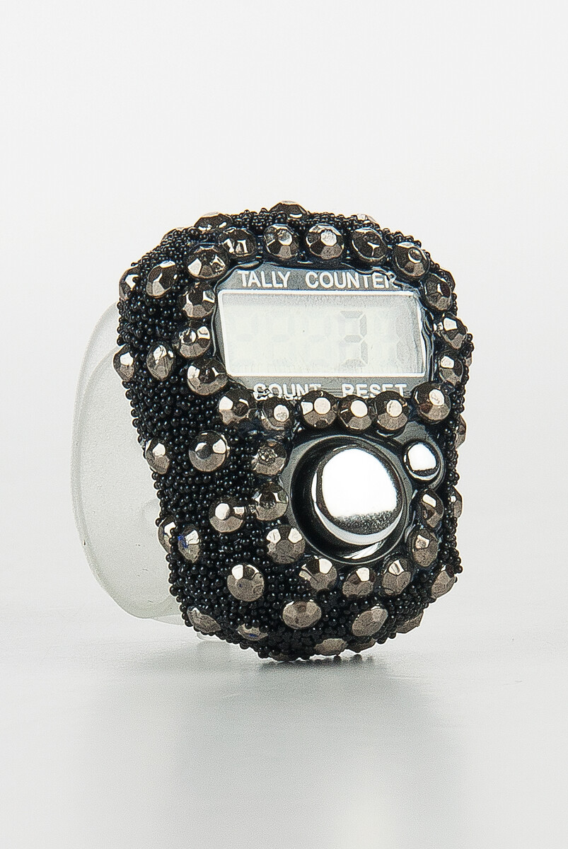 Stone Zikirmatik - Digital Ring - Black - 1