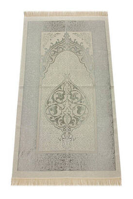 Taffeta Prayer Rug - Slub Pouch - Gray Color - 2