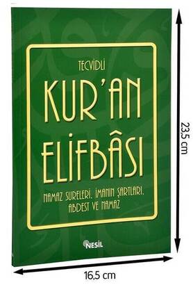 Tecvidli Kur'an Elifbası-1667 - 1