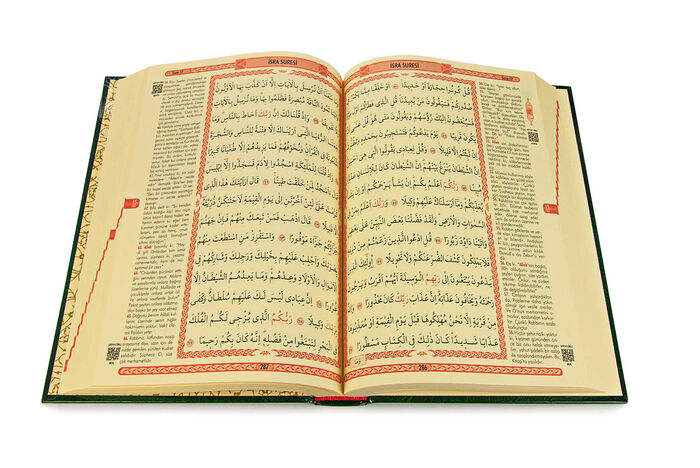 The Holy Quran and its Turkish Translation - Medium Size - Nuh Publishing - 4