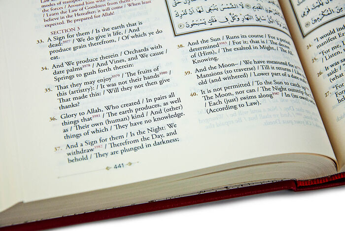 The Noble Qur'an in English Meal - Publications of the Presidency of Religious Affairs - 6