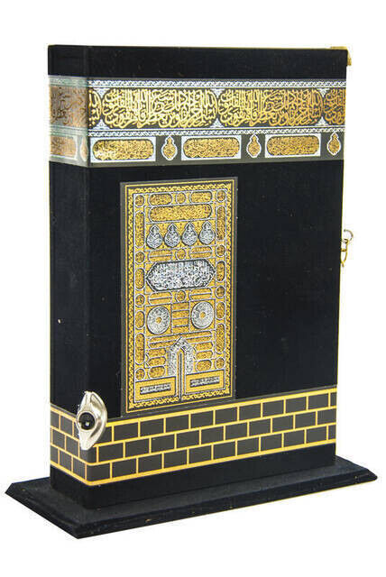 The Holy Quran with Kaaba Designed - Its Box - Turkish Meaning - Medium Size - Ayfa Publishment - 2