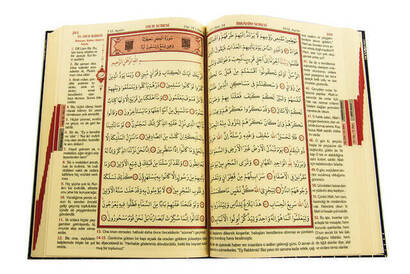 The Holy Quran with Kaaba Designed - Its Box - Turkish Meaning - Medium Size - Ayfa Publishment - 3