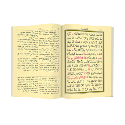 The Holy Quran with Ottoman Language Meaning - Medium Size - Hayrat Nesriyat - 3