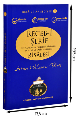 The Treatise of Cübbeli Ahmed Hoca Recebi Şerif -1141 - 1