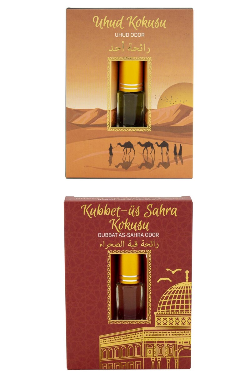 Uhud Kokusu Ve Kubetüs Sahra Kokusu Alkolsüz Esans 3ml - 1