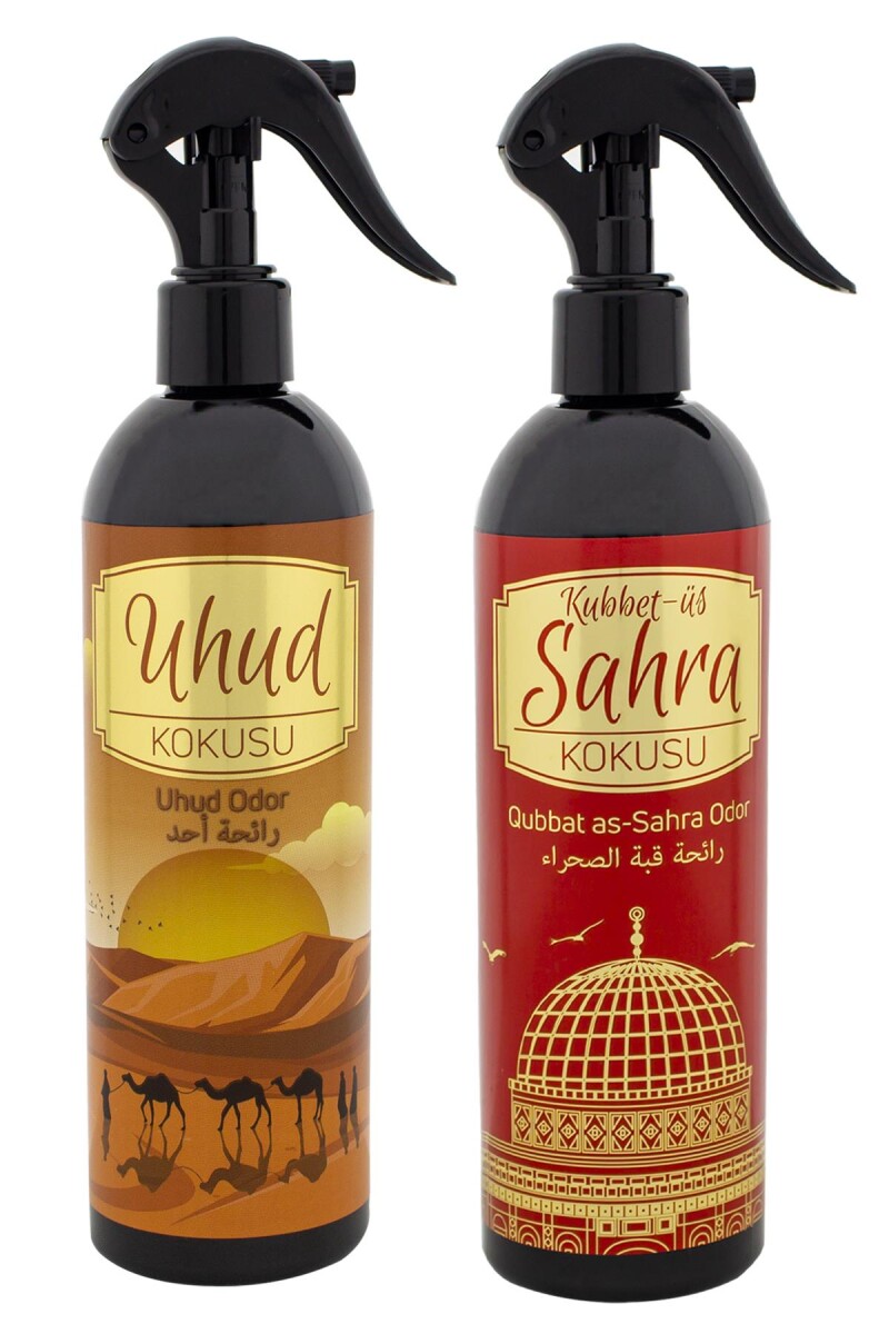 Uhud Ve Kubbetüs Sahra Kokusu Sprey 400 Ml. Siyah - 2