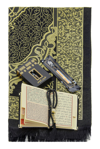 Ultra Luxury Taffeta Prayer Rug Set-4 - 2