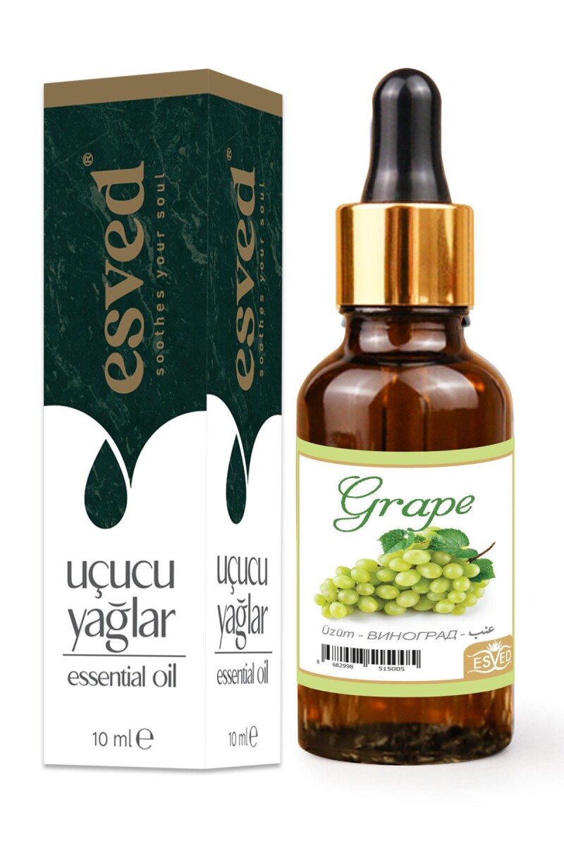 Üzüm Kokusu Saf Esansiyel Uçucu Yağ Buhurdanlık Yağı Difüzör Esansı Aromaterapi Ortam Koku 10ml - 1