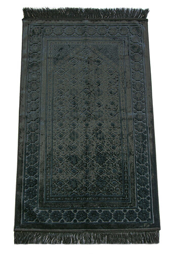 Velvet Pearl Prayer Rug Velvet Pearl - Black - 1