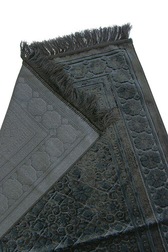 Velvet Pearl Prayer Rug Velvet Pearl - Black - 2