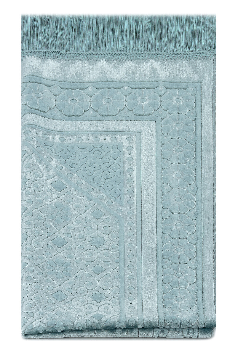 Velvet Pearl Prayer Rug Velvet Pearl - Turquoise - 4