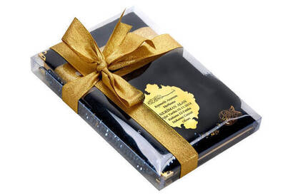 Velvet Coated Yasin Book - Medium Size - Kaaba Patterned - Name Special Plate - Rosary - Boxed - Black Color - Religious Gift - 2