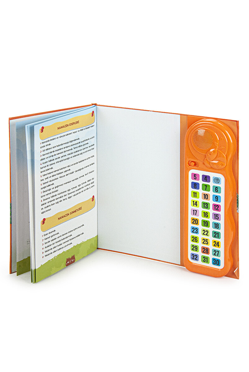 Voice Elif Ba Quran Teaching Device Set with Book Orange - 3