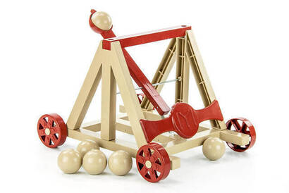 Wooden Toy Catapult - 1